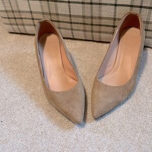 Elegant JCrew Tan Suede Women's Pumps